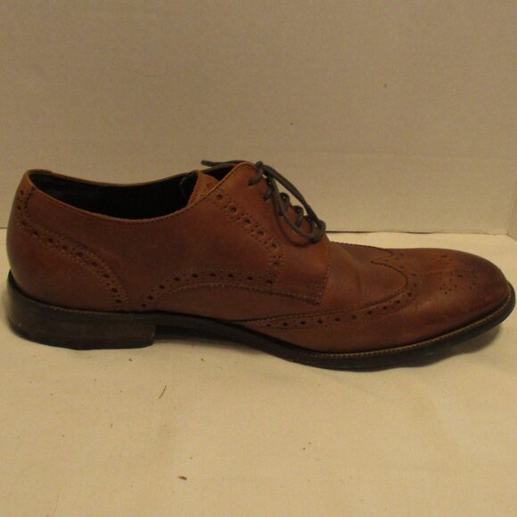 Cole Haan Oxford Men Size 10 Brown Black Lace Up Business Travel Dress Shoes main image 10